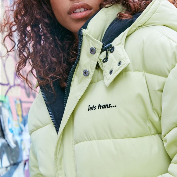 urban outfitters london puffer jacket small - Picture 2 of 3